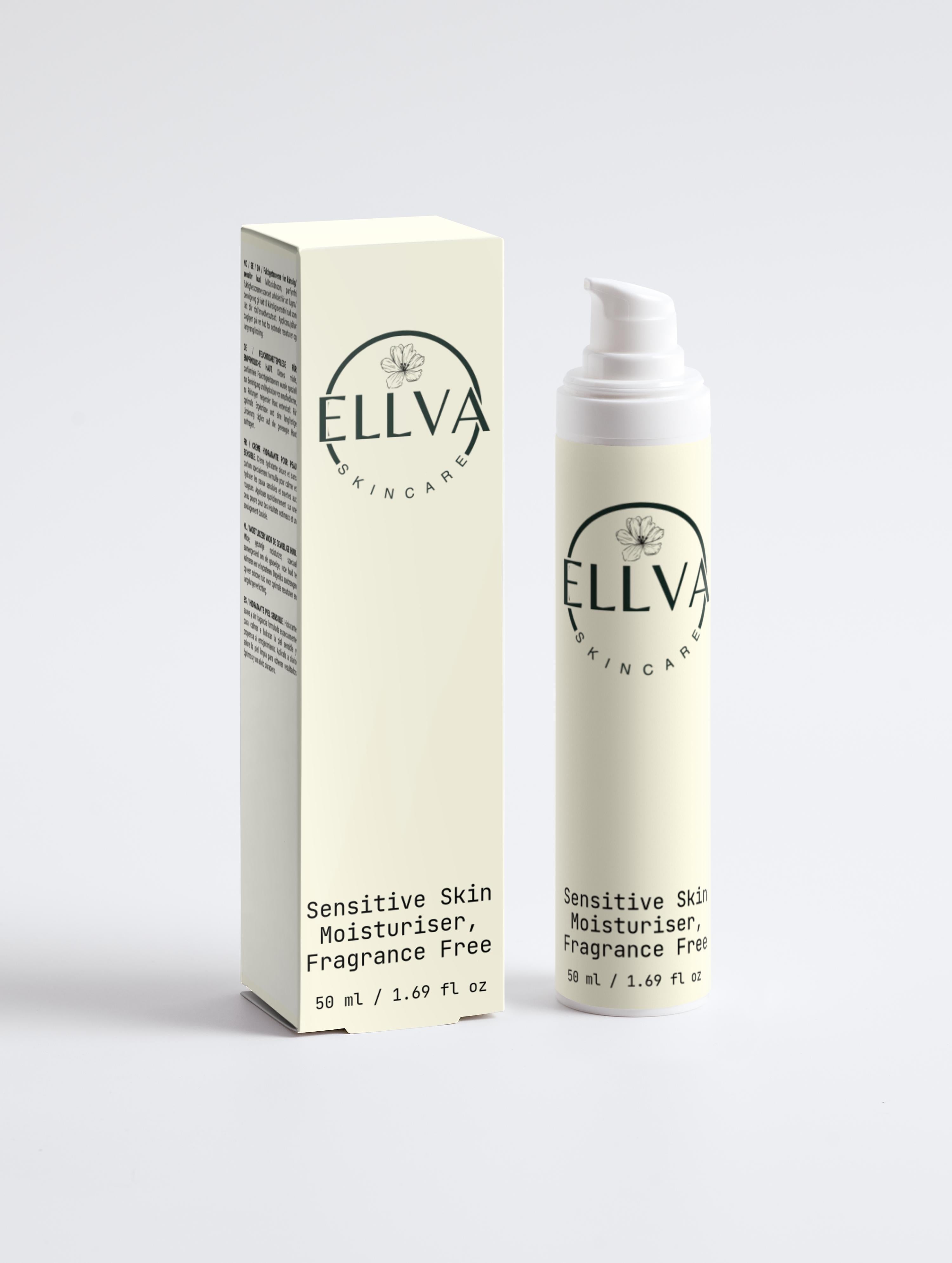 Sensitive Skin Moisturiser, Fragrance Free